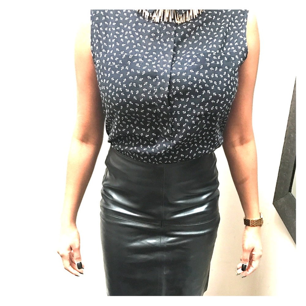 Ann Taylor sleeveless blouse